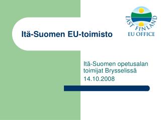 Itä-Suomen EU-toimisto