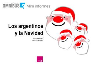 Los argentinos y la Navidad