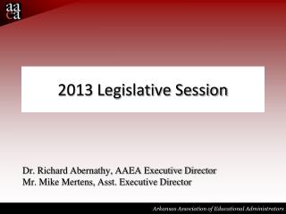 2013 Legislative Session