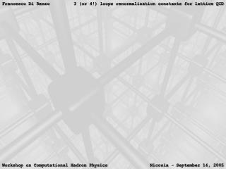 3 (or 4!) loops renormalization constants for lattice QCD