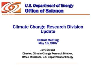 U.S. Department of Energy Office of Science