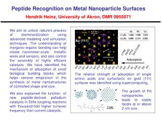 The growth of Pd nanoparticles leads to stable facets at or above 2 nm size.