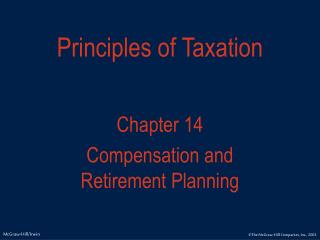 Principles of Taxation