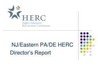 NJ/Eastern PA/DE HERC Director’s Report