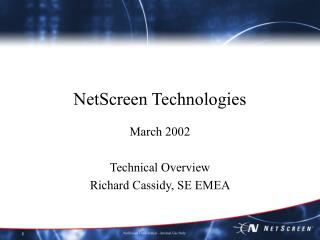 NetScreen Technologies