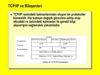 TCP/IP ve Bileşenleri