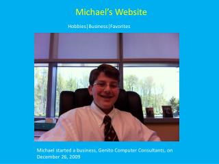 Michael’s Website