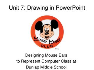 Unit 7: Drawing in PowerPoint