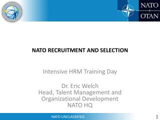 NATO RECRUITMENT AND SELECTION