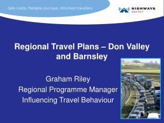 Regional Travel Plans – Don Valley and Barnsley