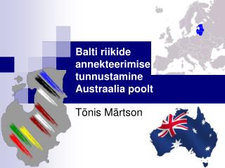 Balti riikide annekteerimise tunnustamine Austraalia poolt