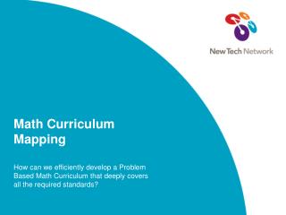 Math Curriculum Mapping