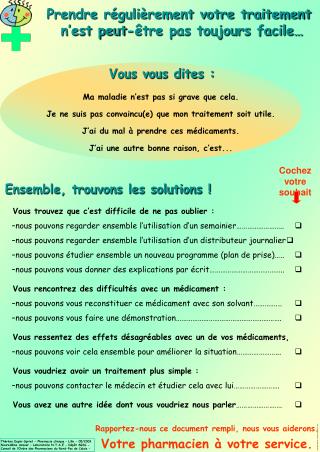 Ensemble, trouvons les solutions !