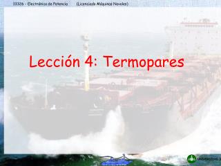 Lección 4: Termopares