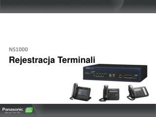 Rejestracja Terminali