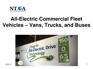 All-Electric Commercial Fleet Vehicles – Vans, Trucks, and Buses