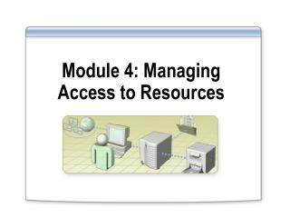 Module 4: Managing Access to Resources