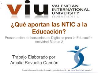 ¿Qué aportan las NTIC a la Educación?