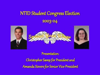 NTID Student Congress Election 2003-04