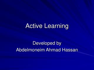 Active Learning