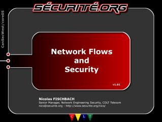 Network Flows and Security 						v1.01