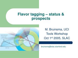 Flavor tagging – status &amp; prospects