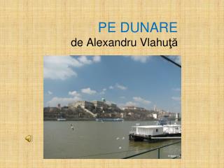 PE DUNARE de Alexandru Vlahu ţă