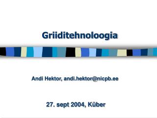 Griiditehnoloogia