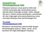 PENGERTIAN PENGEMBANGAN DIRI