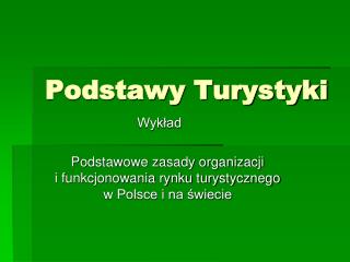 Podstawy Turystyki