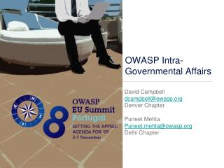 OWASP Intra-Governmental Affairs