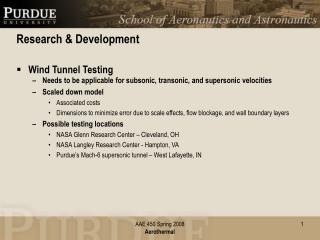 Research &amp; Development