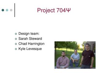 Project 704 Ψ