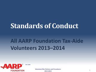 Standards of Conduct