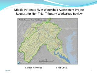 Middle Potomac River Watershed Assessment Project