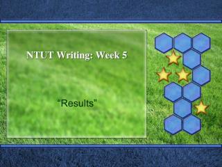 NTUT Writing: Week 5