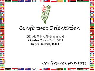 Conference Orientation