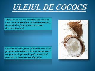 ULEIUL DE COCOCS