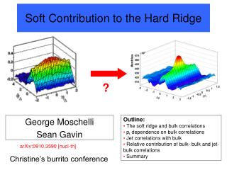 Soft Contribution to the Hard Ridge