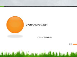 Open Campus 2014