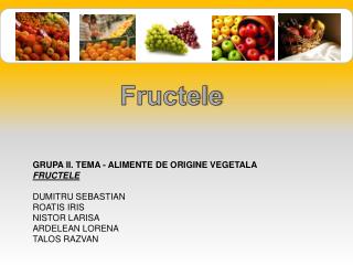 Fructele