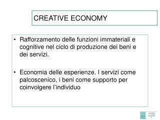 CREATIVE ECONOMY