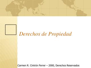 Derechos de Propiedad