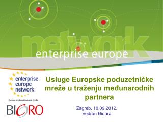 Usluge Europske poduzetničke mreže u traženju međunarodnih partnera