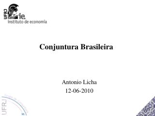 Conjuntura Brasileira