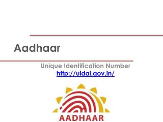 AADHAR UID Card