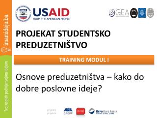 PROJEKAT STUDENTSKO PREDUZETNIŠTVO