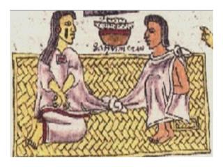 Una boda azteca