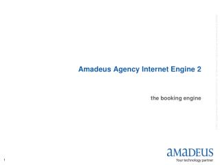 Amadeus Agency Internet Engine 2