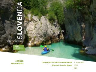 Slovenska turistična organizacija Slovenia Tourist Board